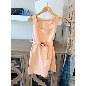Lisa Marie Fernandez linen-blend mini dress Size Small/ 2